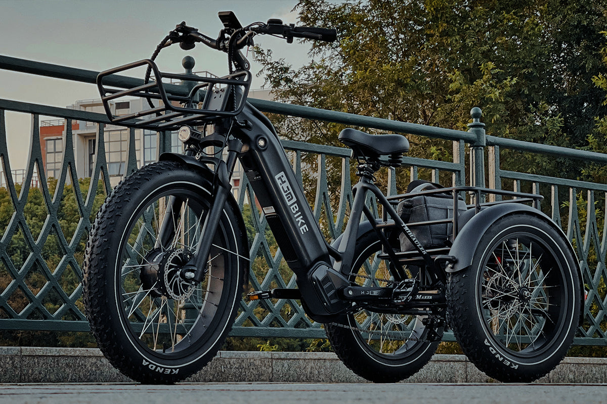 HJM TriHauler Cargo Fat Tire Etrike (Fully Assembled)