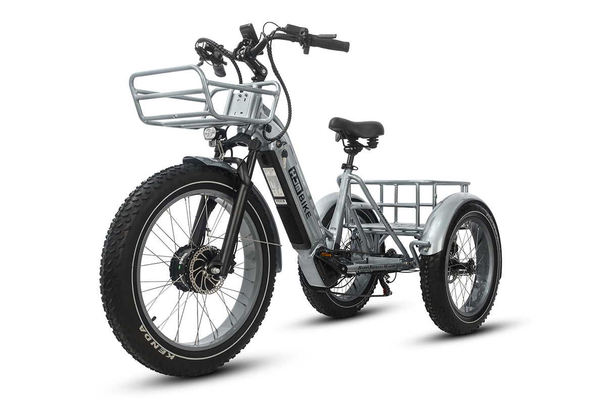 HJM TriHauler Cargo Fat Tire Etrike (Fully Assembled)