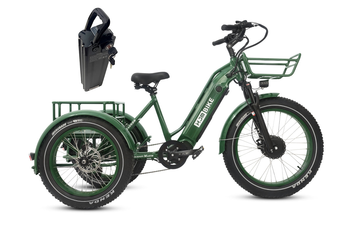 HJM TriHauler Cargo Fat Tire Etrike (Fully Assembled)