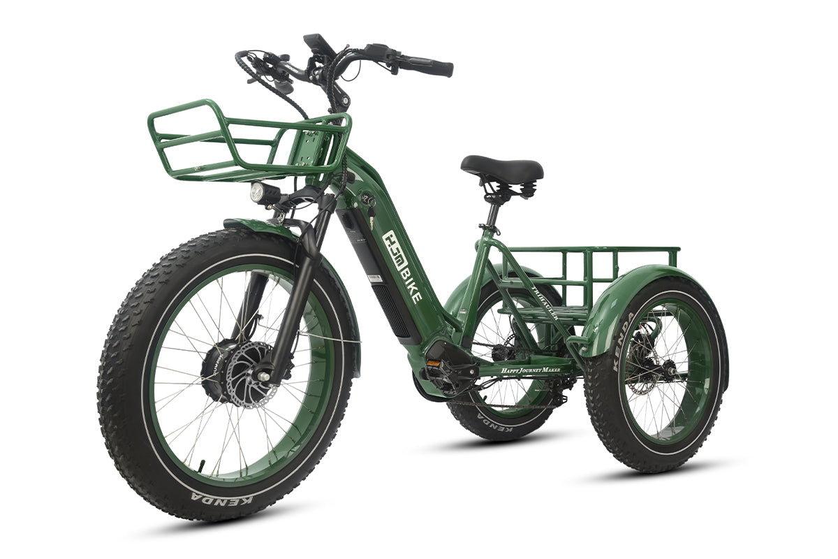 HJM TriHauler Cargo Fat Tire Etrike (Fully Assembled)