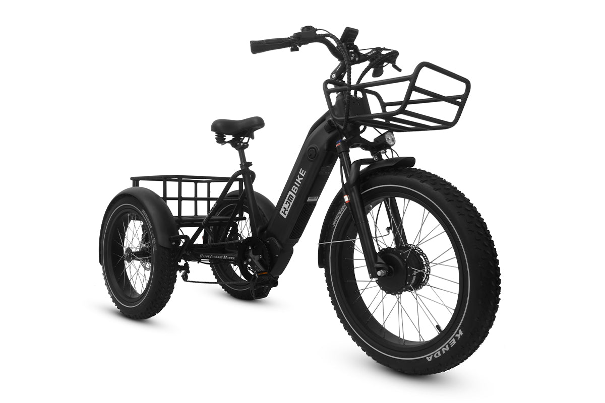 HJM TriHauler Cargo Fat Tire Etrike (Fully Assembled)
