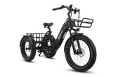 HJM TriHauler Pro Cargo 1000W Rear-Drive Fat Tire Etrike (Fully Assembled)