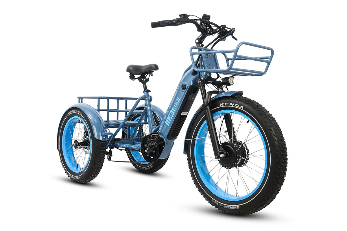 HJM TriHauler Cargo Fat Tire Etrike (Fully Assembled)