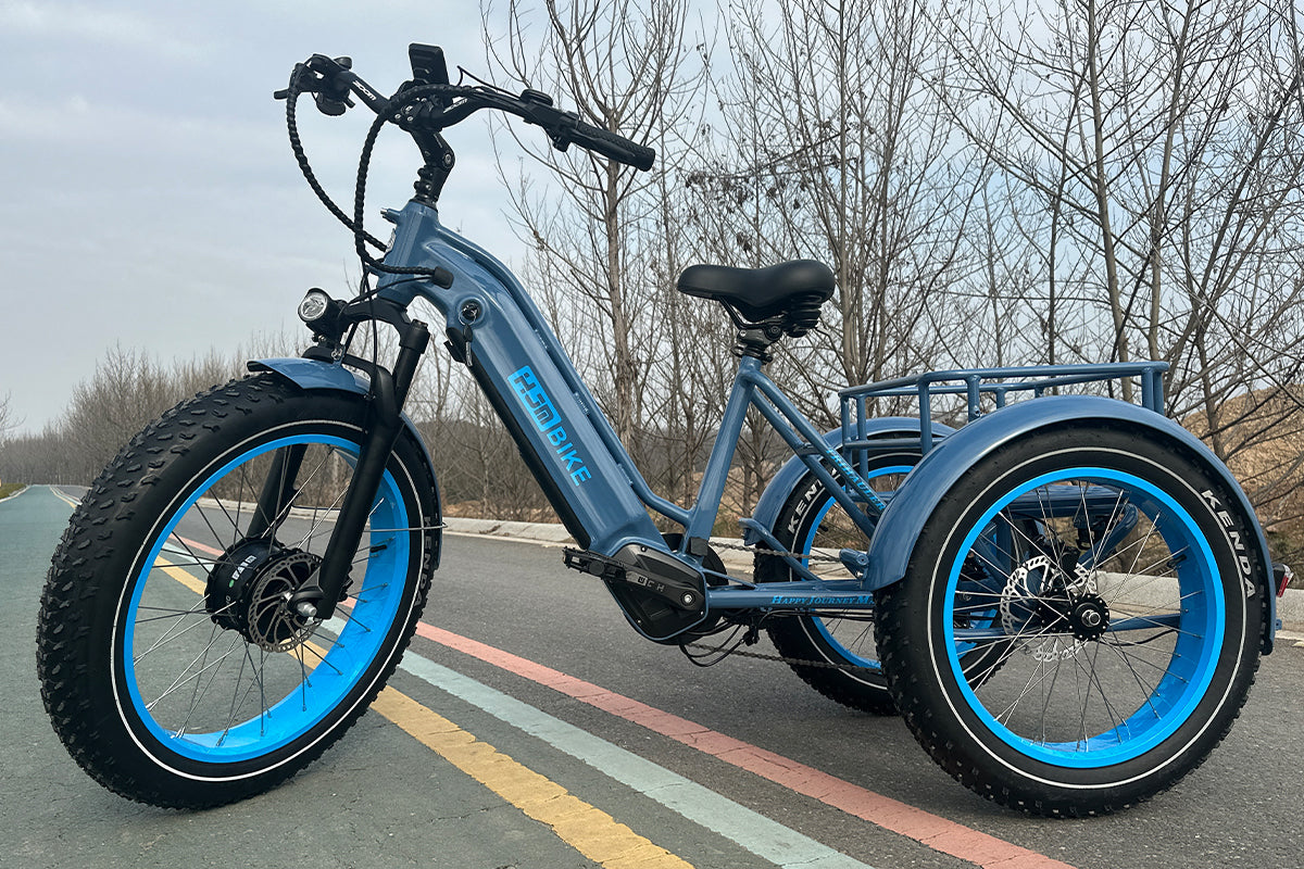 HJM TriHauler Cargo Fat Tire Etrike (Fully Assembled)