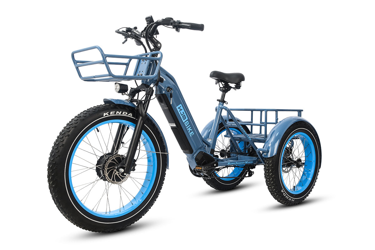 HJM TriHauler Cargo Fat Tire Etrike (Fully Assembled)