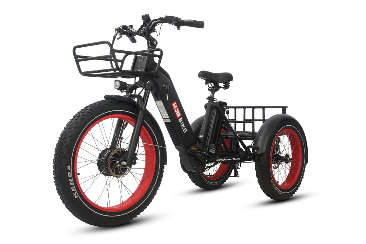 HJM TriHauler Cargo Fat Tire Etrike (Fully Assembled)