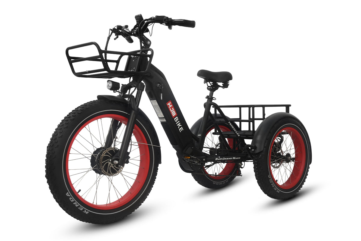 HJM TriHauler Cargo Fat Tire Etrike (Fully Assembled)
