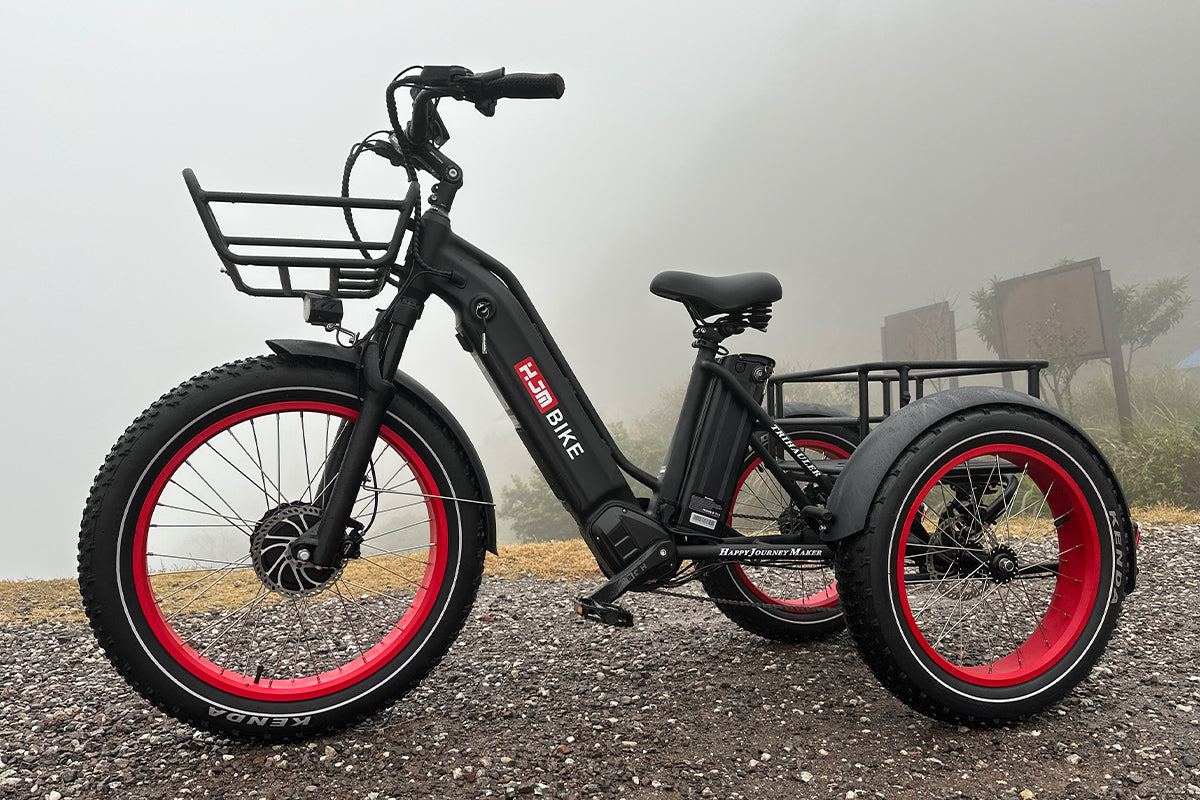 HJM TriHauler Cargo Fat Tire Etrike (Fully Assembled)