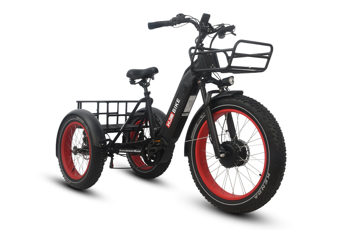 HJM TriHauler Cargo Fat Tire Etrike (Fully Assembled)