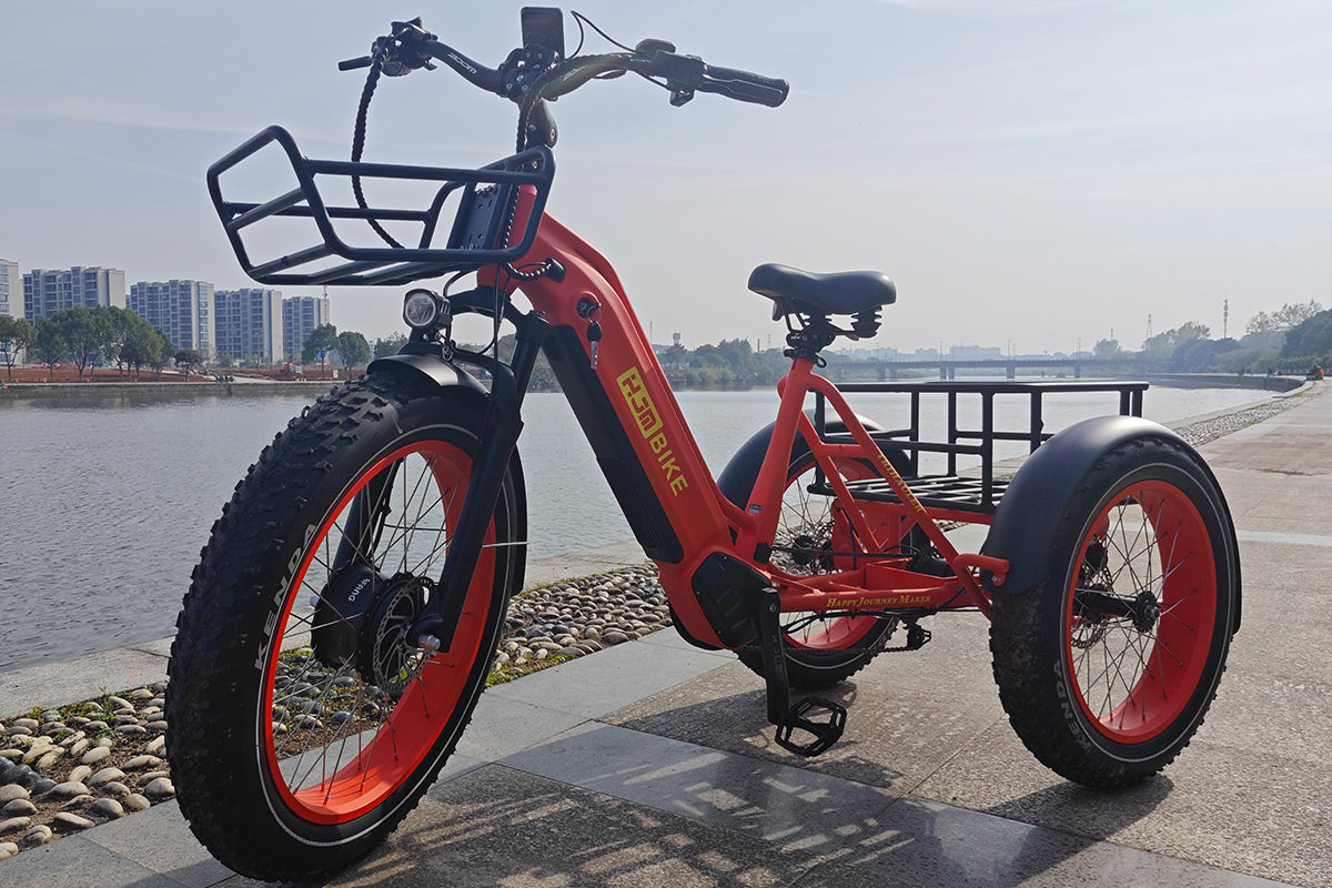 HJM TriHauler Cargo Fat Tire Etrike (Fully Assembled)