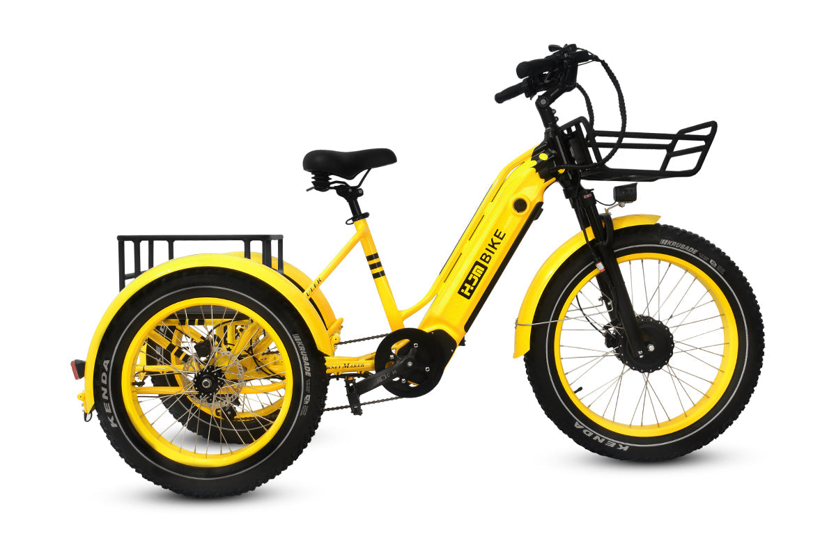 HJM TriHauler Cargo Fat Tire Etrike (Fully Assembled)