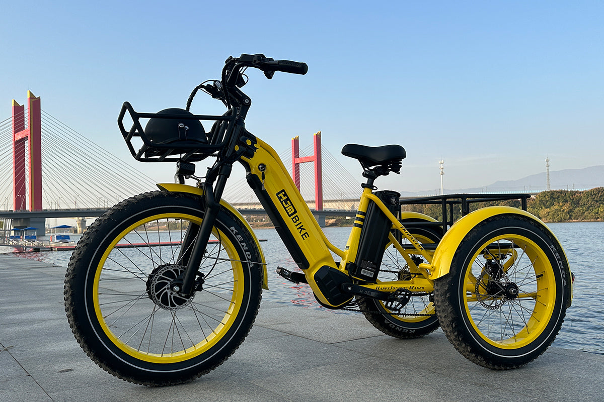 HJM TriHauler Cargo Fat Tire Etrike (Fully Assembled)