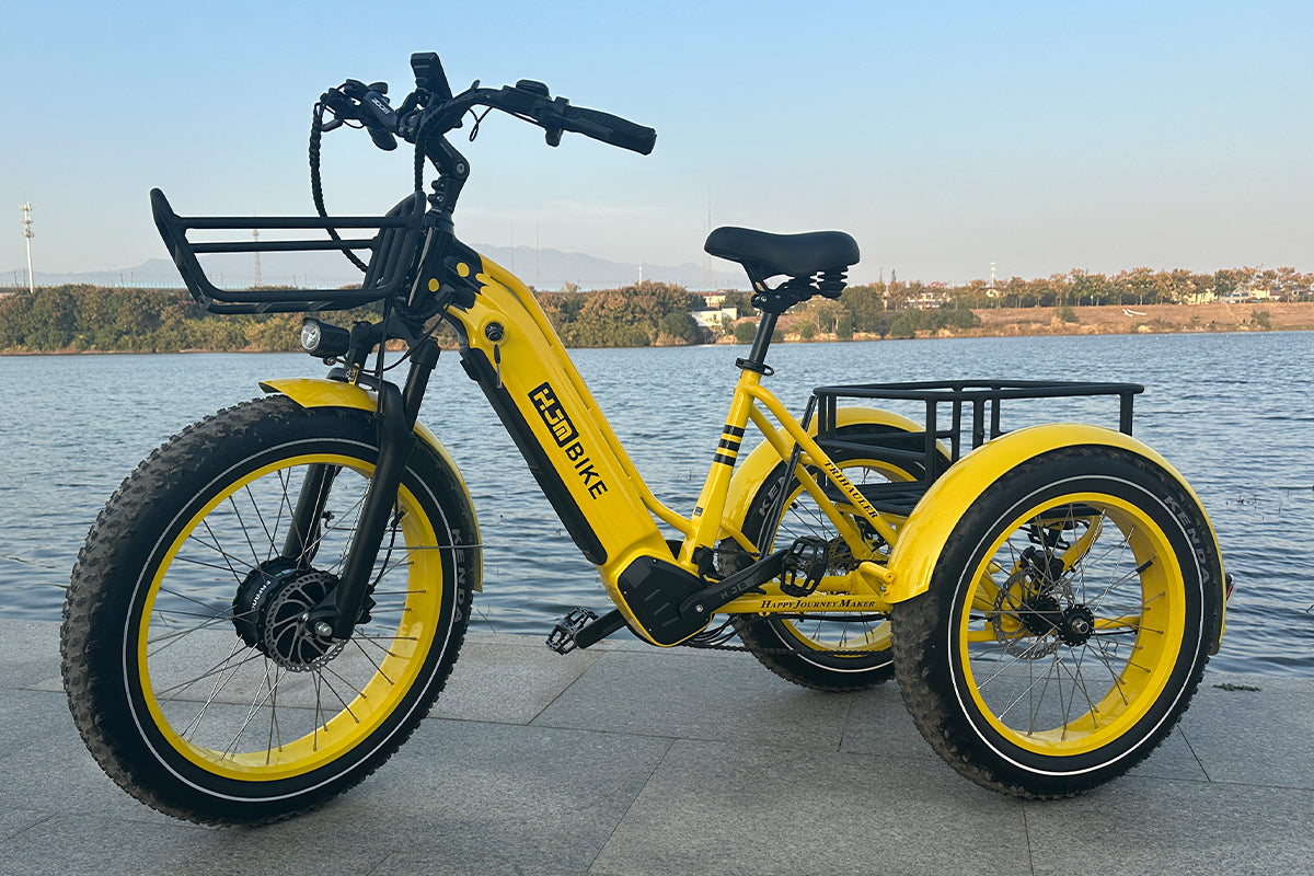 HJM TriHauler Cargo Fat Tire Etrike (Fully Assembled)