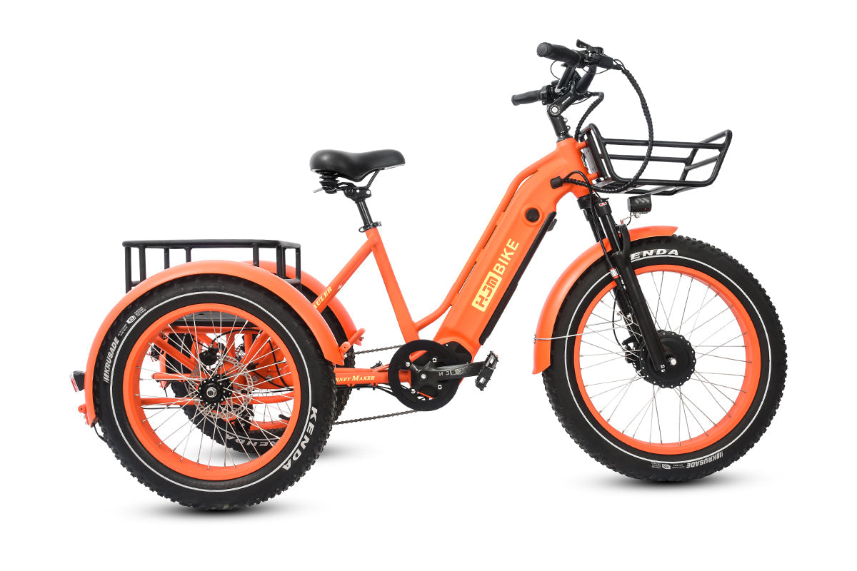 HJM TriHauler Cargo Fat Tire Etrike (Fully Assembled)