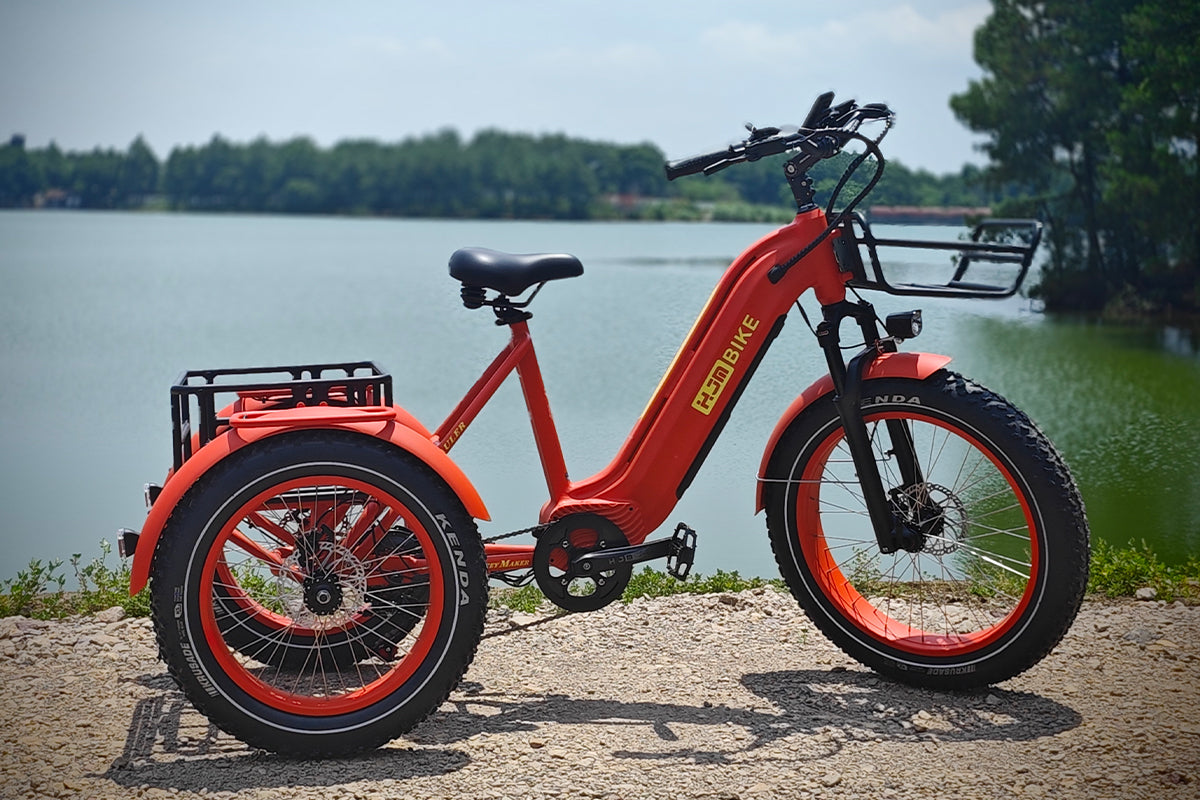 HJM TriHauler Cargo Fat Tire Etrike (Fully Assembled)