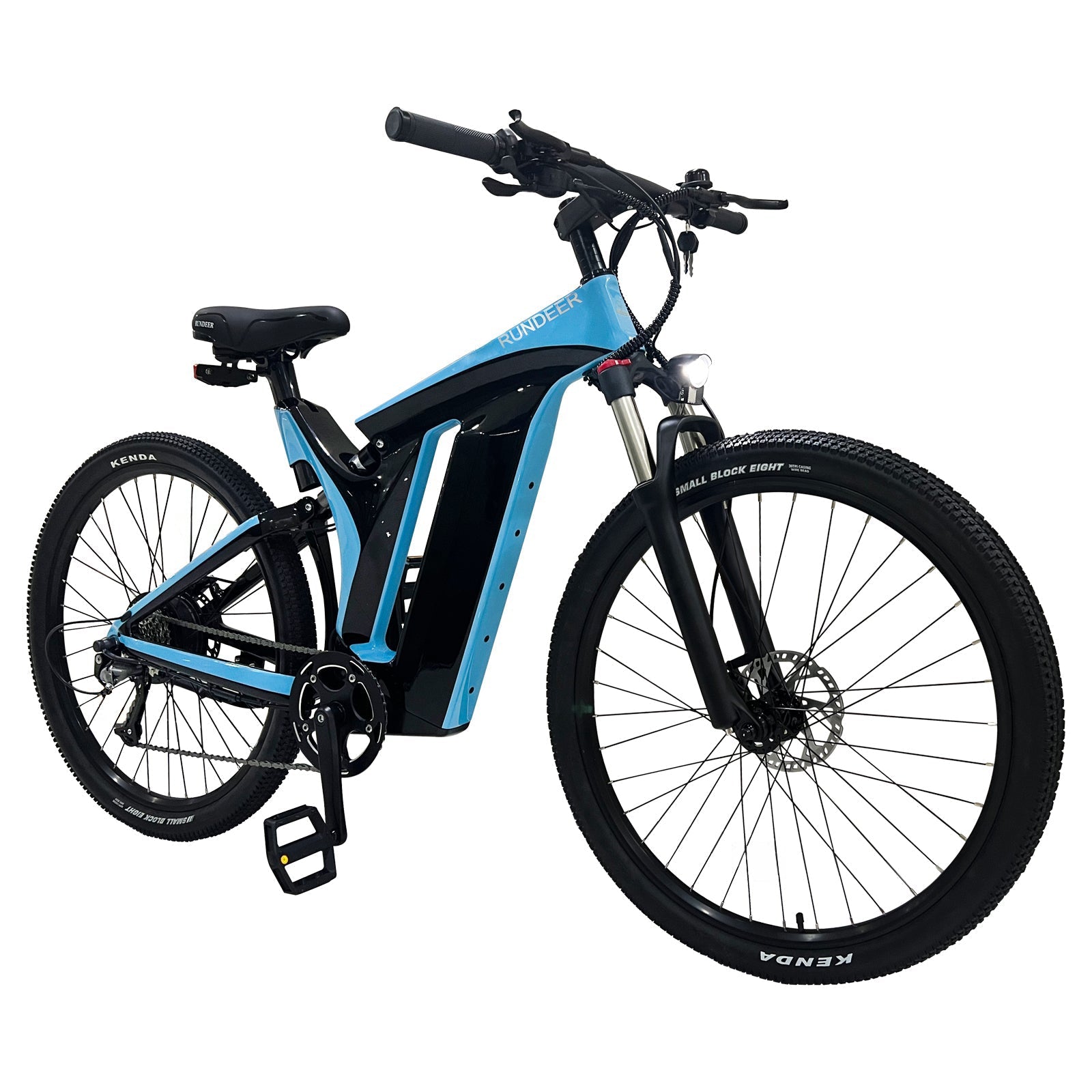 Rundeer Starry Sky UD Carbon Fiber Electric Bike - Top Speed 20mph | UL Safety Certified