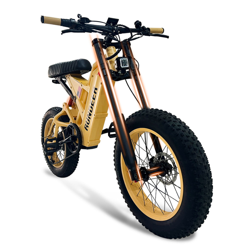 Rundeer Attack 10 Off Road Electric Bike - Top Speed 20mph | UL Safety Certified