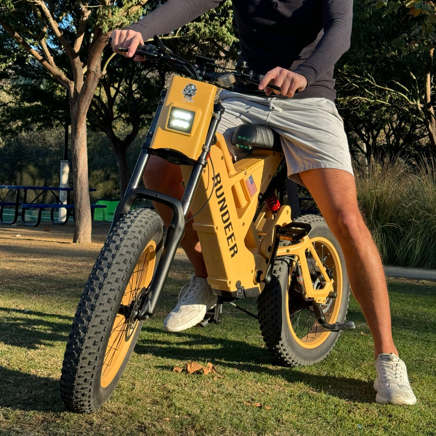 Rundeer Attack 10 Off Road Electric Bike - Top Speed 20mph | UL Safety Certified