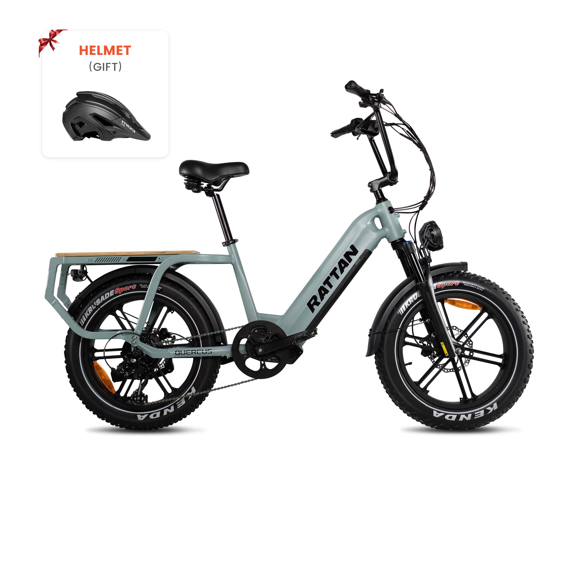 Ratter Quercus Premium Long Range Utility Ebike | UL Safety Certified + 4 Years Warranty