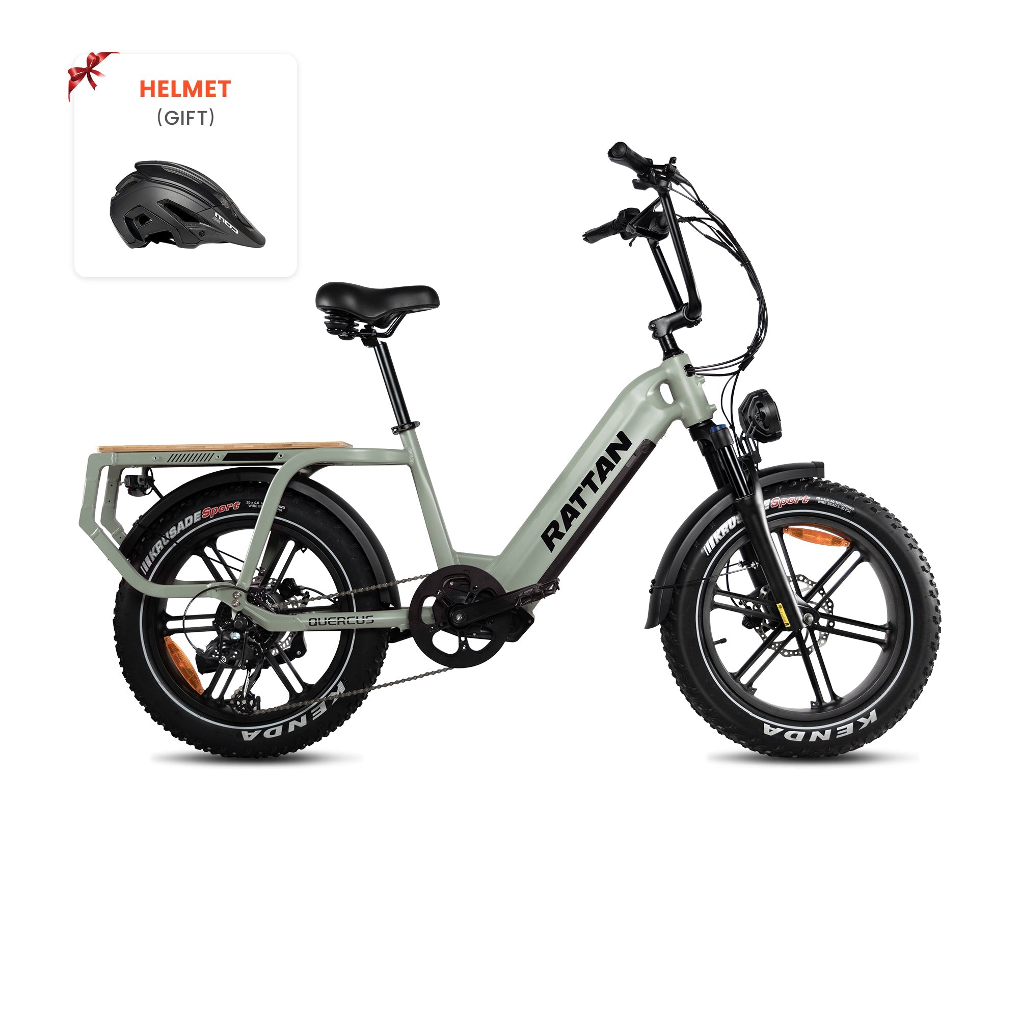 Ratter Quercus Premium Long Range Utility Ebike | UL Safety Certified + 4 Years Warranty