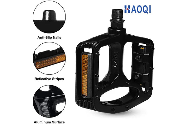 HAOQI 1 Pair Bike Pedals