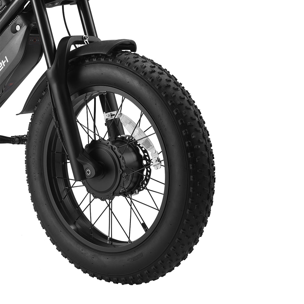 HappyRun G70 Pro Dual-Motor Dual-Battery Electric Cargo Bike