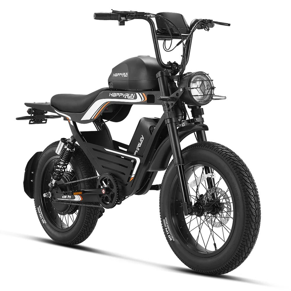 HappyRun G100 Pro Fastest 6000W Electric Bike Motorcycle + 4 Years Warrarty