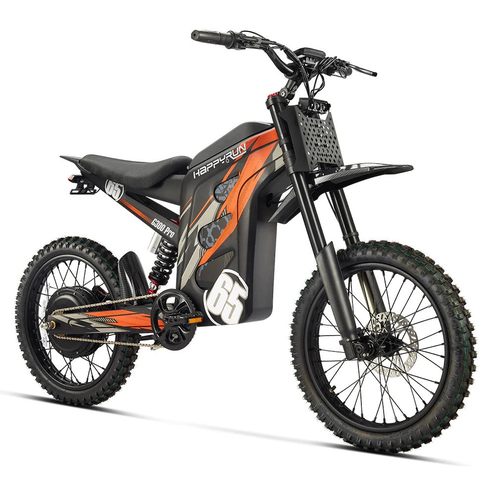 HappyRun G300 Pro Electric Dirt Bike 6500W 2025 New + Free 4 Years Warranty